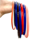 Doskonała odporność na warunki pogodowe Różne kolory Elastyczny Elastyczny 50 Shore A silikonowe gumkowe pierścienie pieczęci