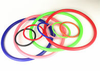 Kolorowe gumowe pierścienie O-ring odporne na olej, silikonowe gumowe pierścienie uszczelniające