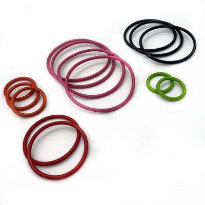 Niestandardowy AS568 NBR FKM EPDM Silicone Flat Rubber O-Ring Seal w standardowych i niestandardowych rozmiarach
