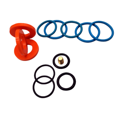 90 Shore FKM AS568 Seria SHQN Uszczelka gumowa O-ring Zestaw naprawczy T-BRT Czerwony