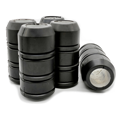 TA 3 1 / 2 Aluminiowe lub stalowe wykończenia trwałe z ropy naftowej Gumowe szwabki do zawieszonego piasku