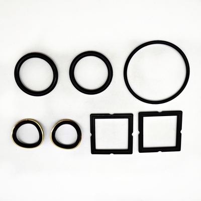 Standardowa obsługa MSI Black Buna HSN FKM Plug Valve Seal Kit z wstawkami z mosiądzu
