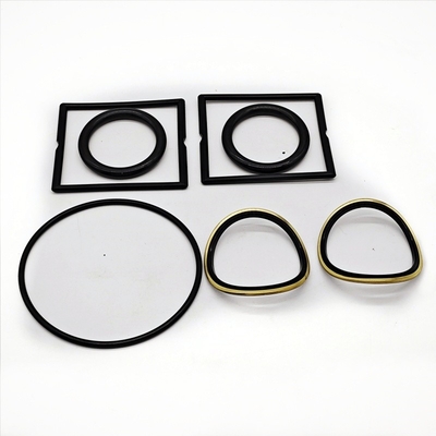 Standardowa obsługa MSI Black Buna HSN FKM Plug Valve Seal Kit z wstawkami z mosiądzu