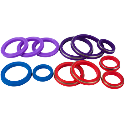 85 Shore A Nitrile NBR PTFE Rubber Hammer Union Seals dla pól naftowych