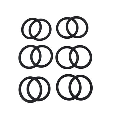 Czarny gumowy uszczelniacz typu O-ring o różnej twardości i rozmiarach dla przemysłu naftowego i gazowniczego