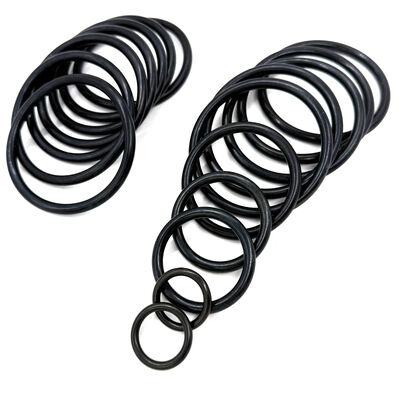 Precyzyjne czarne nitrylowe O-ringi uszczelki Buna do systemów hydraulicznych