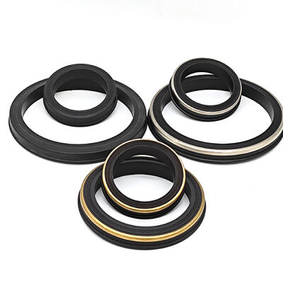 Wytrzymałe uszczelniacze NBR HNBR FKM PTFE Hammer Union dla łączy rurociągowych 6000-20000 PSI Kompatybilne z Fig. 602 1002 1502 2202