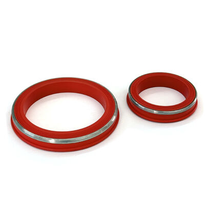 Wstrzymanie temperatur FKM Lip Style Hammer Union Seals z pierścieniem SS zaprojektowane do środowisk H2S i CO2