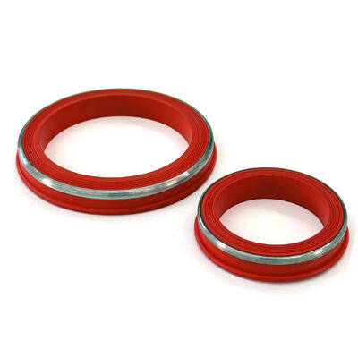 Wstrzymanie temperatur FKM Lip Style Hammer Union Seals z pierścieniem SS zaprojektowane do środowisk H2S i CO2