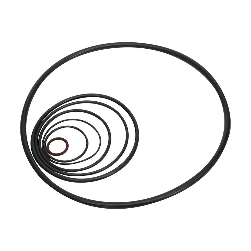 Wykorzystanie w warunkach ekstremalnej temperatury i ciśnienia oleju Wyrzuty gazoodporne na kwas Wysokiej wydajności AS568 Gumowe pierścienie O dla rurociągów naftowych