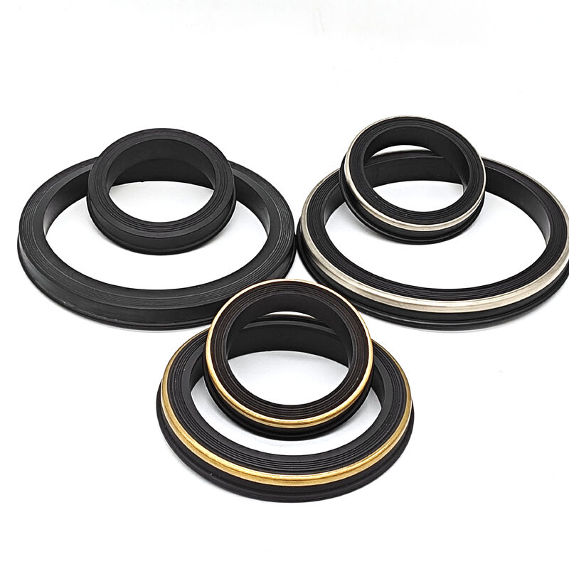 Wytrzymałe uszczelniacze NBR HNBR FKM PTFE Hammer Union dla łączy rurociągowych 6000-20000 PSI Kompatybilne z Fig. 602 1002 1502 2202