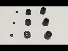 OEM Dostosowane Gumowe Tuleje Amortyzatora Cylindryczne Czarne